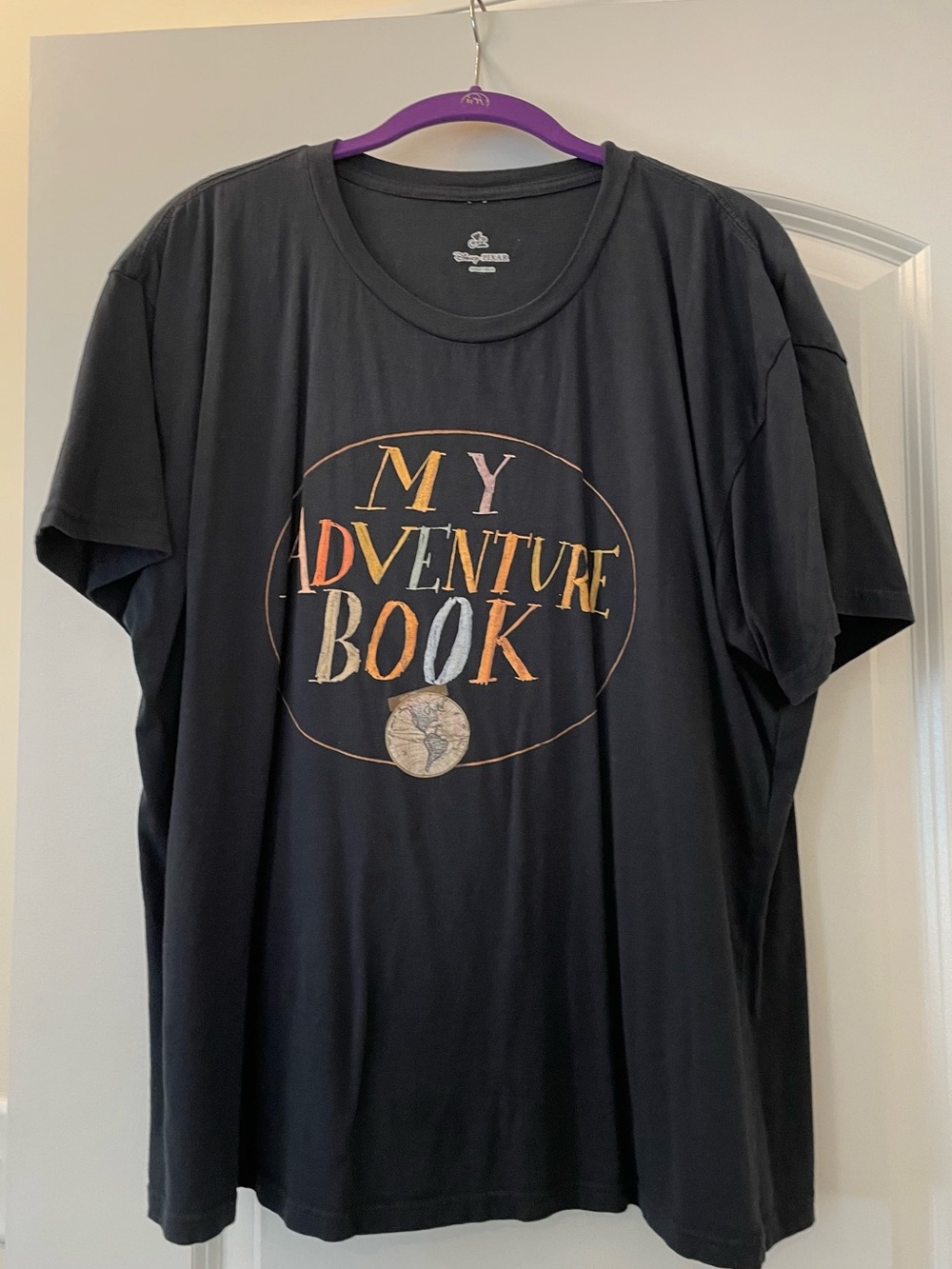 Disney Pixar Up Adventure Book Text Woman’s T-Shirt